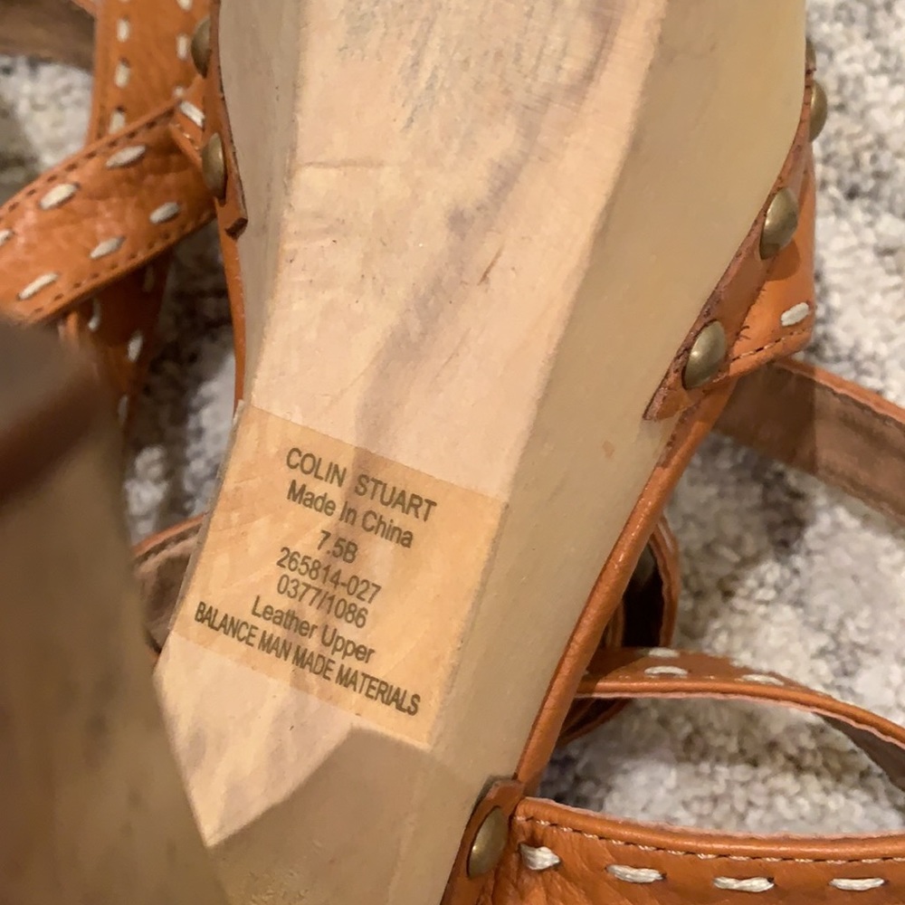 Colin Stuart platform heels - Picture 4 of 7
